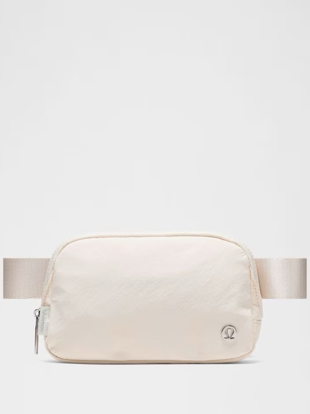 Lululemon Everywhere Belt Bag 1L Light Ivory Silver